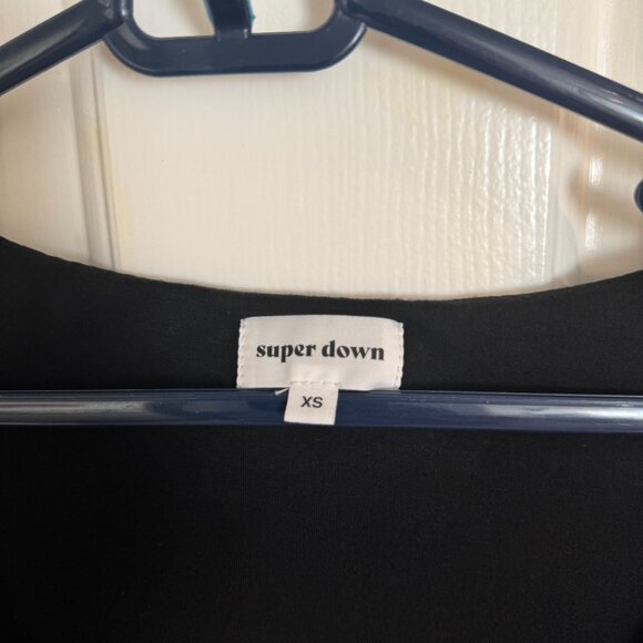 Superdown Al Bodysuit in Black - Picture 7 of 7